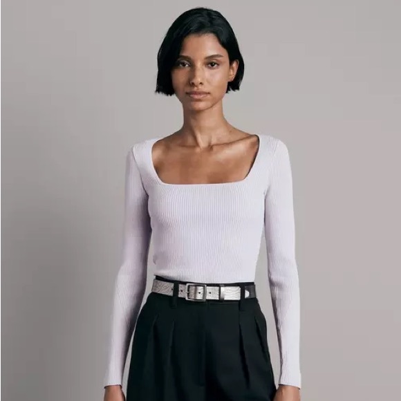 Rag & Bone Asher Viscose Long Sleeve - Picture 2 of 5